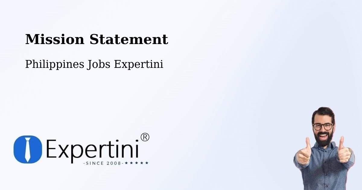 Mission Statement - Philippines Jobs Expertini